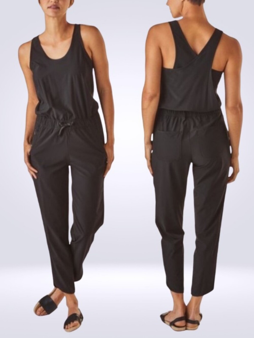 Patagonia Fleetwith Cross-back Jumpsuit Romper Size L